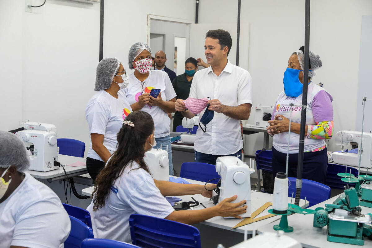 Prefeitura do Jaboatão faz parceria com costureiras para doação de máscaras de tecido