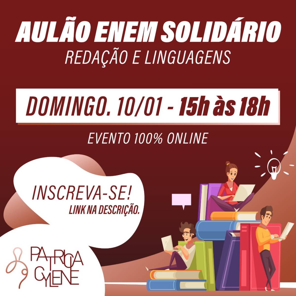 Aulão Enem Solidário – Redação e Linguagens