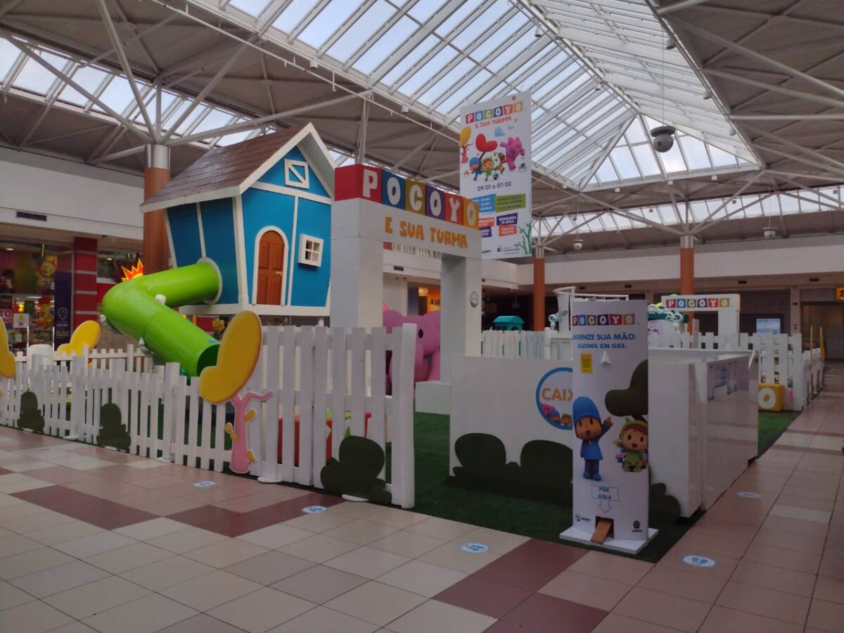 Seis atrações garantem a diversão das crianças   nas férias do Shopping Guararapes