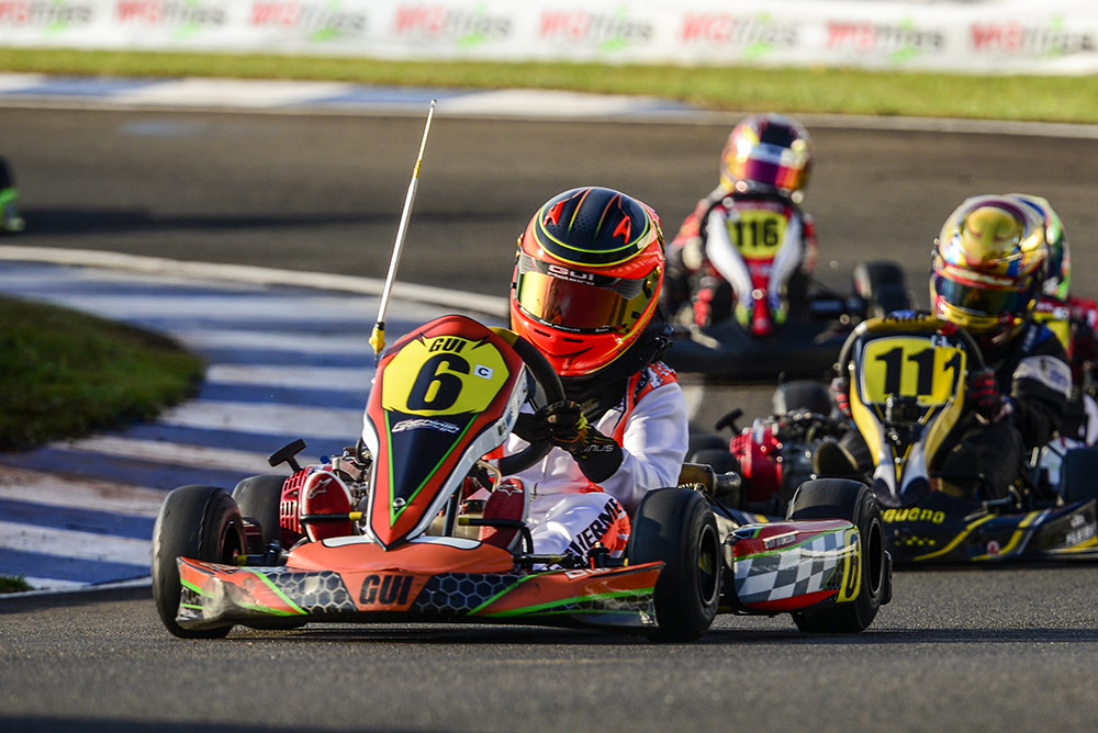 Guilherme Moleiro quer repetir o desempenho que teve no Paranaense de Kart e conquistar o título pela Copa Brasil, em Londrina