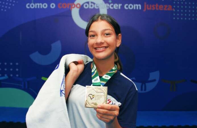 Estudante pernambucana conquista medalha de ouro no Campeonato Brasileiro de Judô